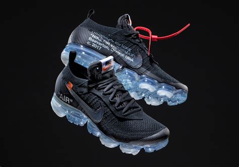 nike vapormax off white black